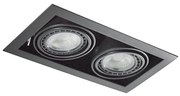 Azzardo AZ2875 - Oprawa sufitowa NOVA 2xGU10-ES111/50W/230V