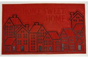 Wycieraczka Domki, 45 x 75 cm