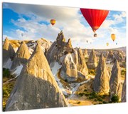 Obraz - Balony na ogrzane powietrze (70x50 cm)
