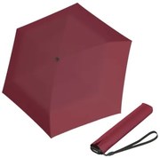 Knirps US.050 ultralekki, smukły, ręczny, Bordeaux - lekki, składany, płaski parasol