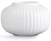 Biały porcelanowy świecznik na tealighty Kähler Design Hammershoi, ⌀ 10 cm