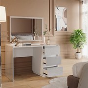 Toaletka biały wysoki połysk 120x60x78.6 marla