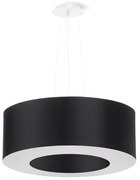 Żyrandol SATURNO 50 czarny/biały SOLLUX  LIGHTING