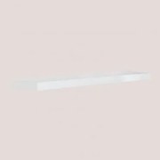 Półka Ścienna Z Mdf Jario Madera Blanca & ↔︎ 118 Cm - Sklum
