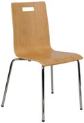 Krzesło ze sklejki TDC-132A buk STEMA