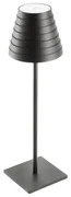 Czarna lampa stołowa LED (wysokość 37 cm) Fizzi – GTV