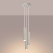 Brilagi - LED żyrandol na linkach CRESTO 3xGU10/10W/230V kremowy