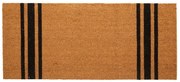 Wycieraczka z włókna kokosowego 55x125 cm Black Stripe – Premier Housewares