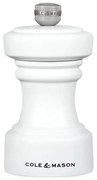 Cole&Mason - Młynek do soli HOXTON 10,4 cm buk/matowy biały