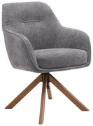 Szare krzesła zestaw 2 szt. Avola – Unique Furniture