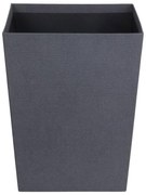 Czarny kosz na śmieci Sofia Canvas Paper Laminate – Bigso