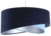 Lampa wisząca THUNDERCLOUD BLUE granatowa/srebrna BPS KONCEPT