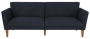 Ciemnoniebieska rozkładana sofa 205 cm Regal – Novogratz