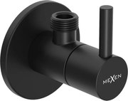 Mexen R2 zawór kątowy do baterii 1/2"x3/8", czarny - 79972-70
