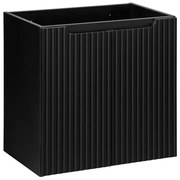 Szafka łazienkowa pod umywalkę w kolorze czarnym C4-S23