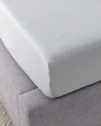 Prześcieradło jersey z gumką Jerry 90x200cm light grey