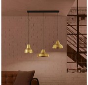 Eglo 390016 - Żyrandol na lince SAVARNA 3xE27/40W/230V złoty