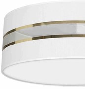 Lampa Sufitowa, biała, okrągła ULTIMO WHITE 3xE27 Ø50cm