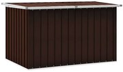 Brązowa otwierana skrzynia ogrodowa A3-P68