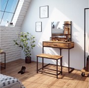 Stół szaleńcowy drewno antyczne 80x40x135.5 fyrk