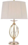 Elstead AG-TL-POL-BRASS - Lampa stołowa AEGEAN 1xE27/60W/230V złota