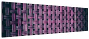 Obraz fioletowej tekstury (170x50 cm)