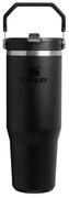 Czarny termos 890 ml IceFlow Flip Straw 2.0 – Stanley