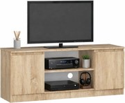Szafka Pod Telewizor Z Półkami Dąb Sonoma C2-R35