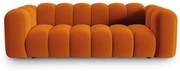 Pomarańczowa sofa 228 cm Lupine – Micadoni Home