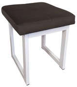 TABORET SOLID 45cm STOŁEK LOFT podstawa biała MG05