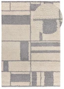 Szaro-kremowy dywan 133x190 cm Helia – Universal