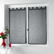 Antracytowe firanki zestaw 2 szt. 60x160 cm Zazy – douceur d'intérieur