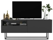 Szafka RTV SELF 3 120 grafitowa mat MEBLE LINDNER