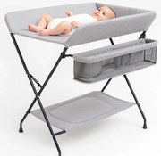 Szary przewijak dziecięcy składany E4-H46