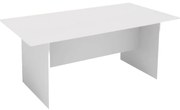 Stół konferencyjny do biura PRIMO WHITE, 180x90 cm, biały