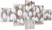 Obraz - Ułożone tulipany (125x70 cm)
