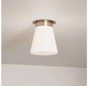 Kichler KL-ALBERS-F-T-CPZ-Lampa sufitowa ALBERS 1xE27/40W/230V śr.21,6cm brąz