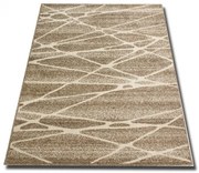 Dywan nowoczesny Lara linie beżowy 140 cm x 200 cm