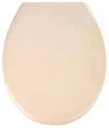 Jasnoróżowa deska sedesowa wolnoopadająca Wenko Premium Ottana, 45,2x37,6 cm