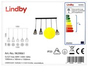 Lindby - Żyrandol na lince ALBERTA 5xE27/60W/230V