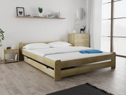 Łóżko Emily 140 x 200 cm, sosna Stelaż: Ze stelażem listwowym rolowanym, Materac: Materac Somnia 18 cm