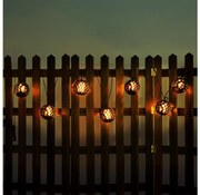 Globo 33686-8 - LED solarny łańcuch dekoracyjny 98xLED/0,1W/3V IP44