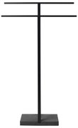 Czarny metalowy stojak na ręczniki Blomus, wys. 86 cm