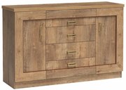 Komoda szeroka 90x140 cm dąb lefkas W1-C48