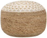 Okrągła Pufa Boho Podnóżek G3-A11