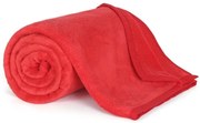 Bellatex Koc Korall micro czerwony, 150 x 200 cm