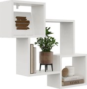 Biała Skandynawska Półka Wisząca G3-D85