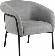 Fotel tapicerowany CLOLVER BREGO szary