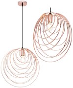 LAMPA SUFITOWA GEOMETRYCZNA  APP427-1CP Rózowe Złoto