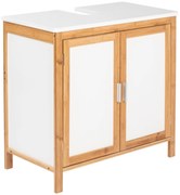 Szafka pod umywalkę FINJA, z bambusa i MDF,  65 x 60 x 33 cm, WENKO